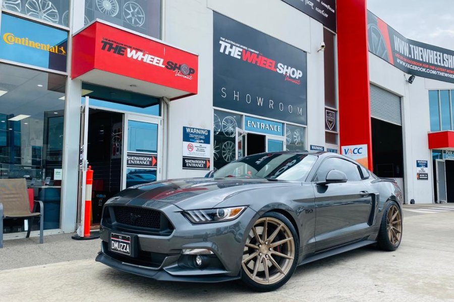 FORD MUSTANG WITH VERTINI WHEELS  |  | FORD