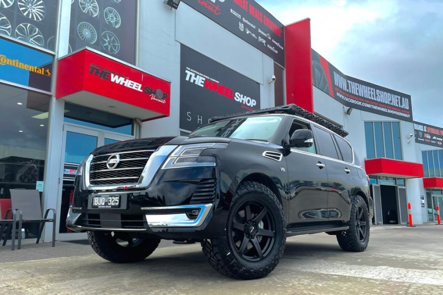 NISSAN PATROL WITH SIMMONS WHEELS |  | NISSAN 