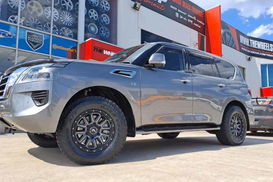 NISSAN PATROL WITH LENSO MARVEL WHELS  |  | NISSAN