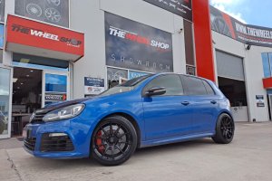 VW GOLF R WITH XXR WHEELS  |  | VW