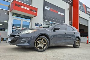 MAZDA 3 WITH HUSSLA WHEELS  |  | MAZDA