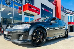 HOLDEN VE WAGON WITH SIMMONS FR WHEELS  |  | HOLDEN